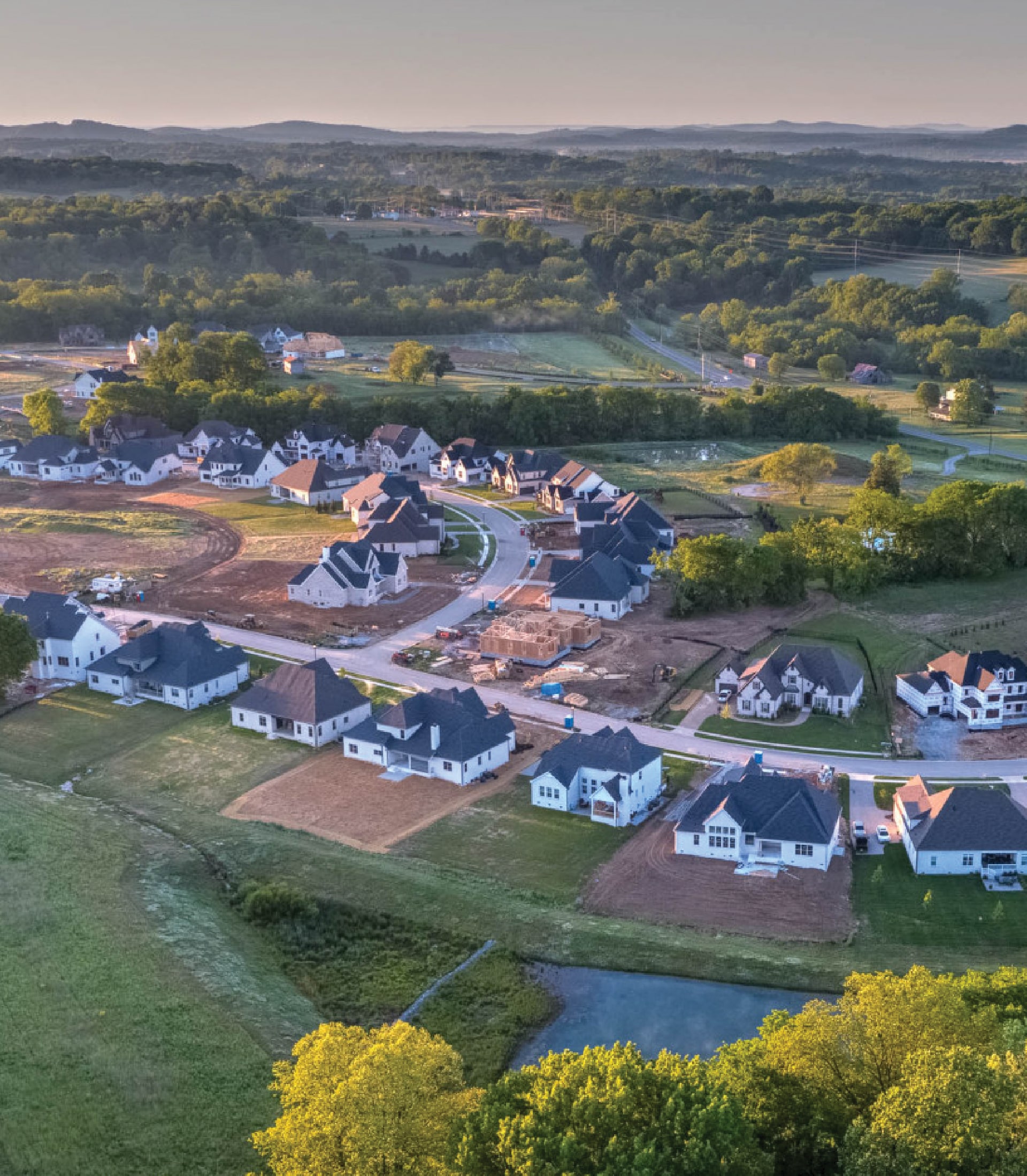 Hardeman springs, a neighborhood developed by Parks360
