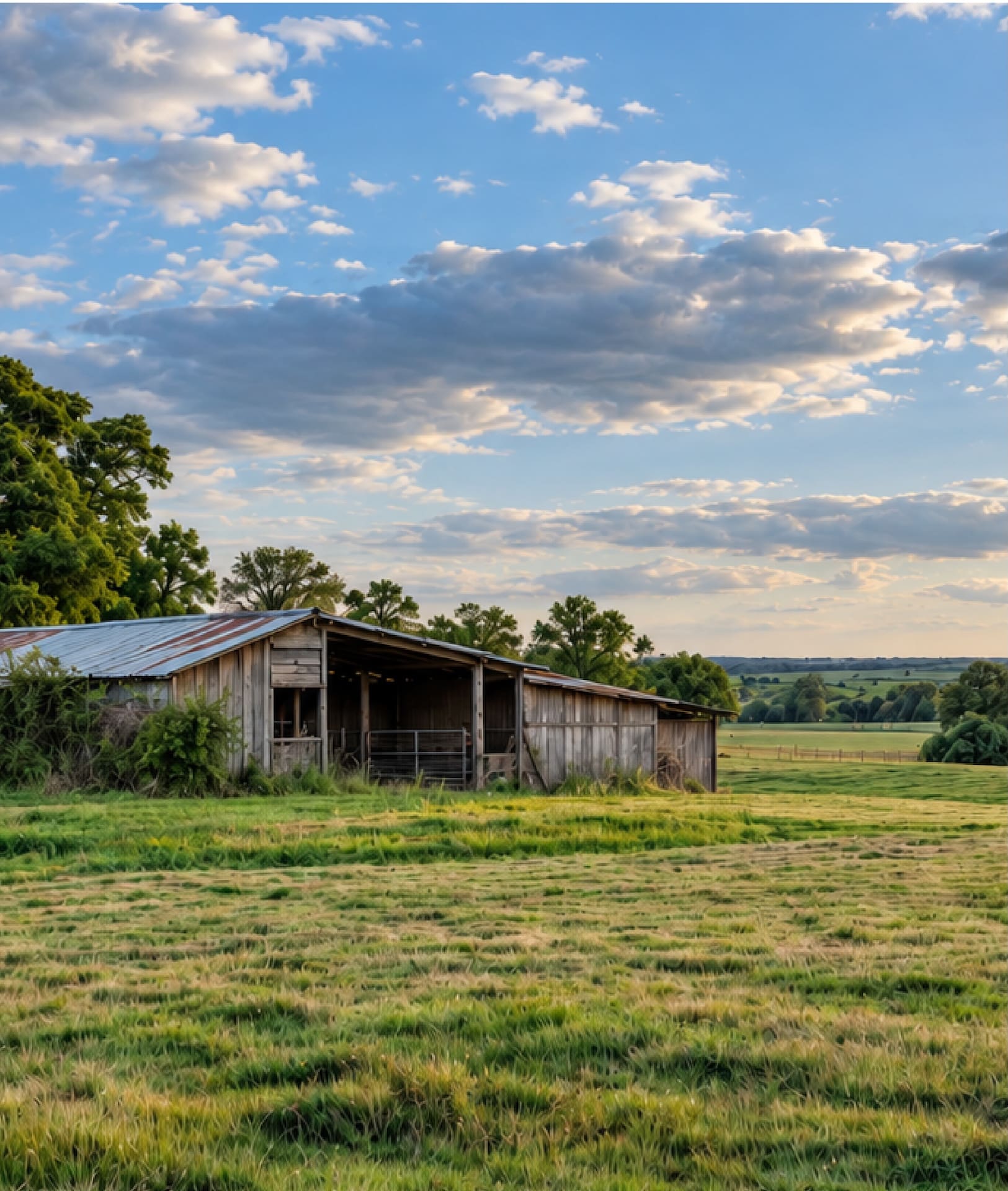 Parks360 Webdesign_R6_Case Studies A barn in a field of grass